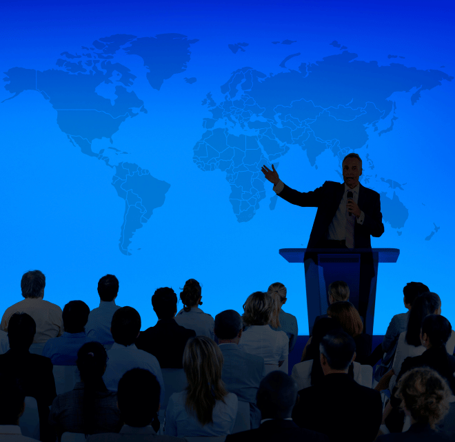 World Speaker Bureau audience